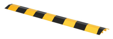 ALUMINUM HOSE/CABLE BRIDGE 60 IN YEL/BLK - Model LHCR-60-YB